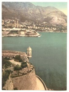Monte Carlo vom Fort Antoine, Riviera, Monaco von Detroit Publishing Co.