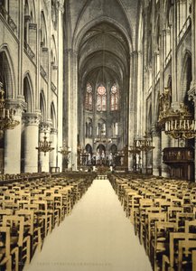 Notre Dame, Innenansicht, Paris, Frankreich