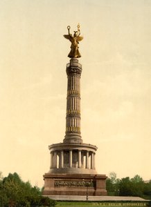 Triumphsäule, Berlin, Deutschland, ca. 1900 von Detroit Publishing Co.