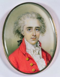 Miniaturporträt eines Mannes, 1787 von Diana Dietz