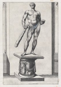 Speculum Romanae Magnificentiae: Herkules mit den Äpfeln der Hesperiden, 1581 von Diana Mantuana