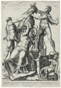 Der Farnesische Stier mit Dirke, Zethos und Amphion