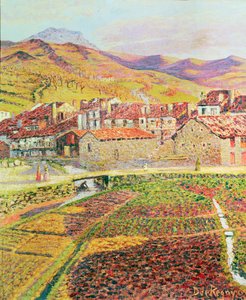 Die Landschaft von Diario or Dario de Regoyos y Valdes