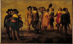 Gespräch oder Treffen von dreizehn Personen