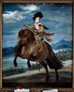 Reiterporträt von Prinz Baltasar Carlos von Diego Velázquez