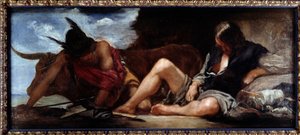 Merkur und Argos von Diego Velázquez