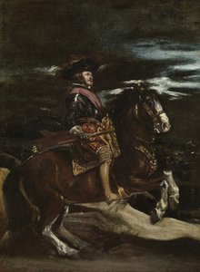 Philipp IV. zu Pferd von Diego Velázquez