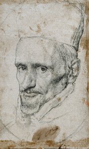 Porträt von Kardinal Gaspar de Borja y Velasco von Diego Velázquez