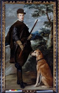 Porträt des Kardinalinfanten Ferdinand von Österreich in Jagdkleidung von Diego Velázquez