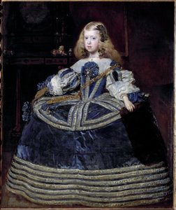 Porträt von Margarete Theresia, Infantin von Spanien und Kaiserin des Heiligen Römischen Reiches von Diego Velázquez