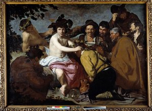 Der Triumph des Bacchus oder „Die Betrunkenen“ von Diego Velázquez