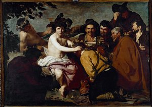 Der Triumph des Bacchus oder die Betrunkenen von Diego Velázquez