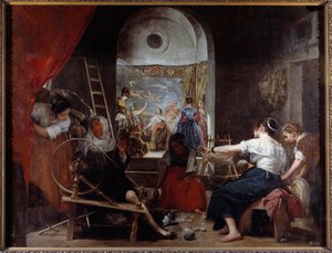 Die Spinnerinnen oder die Fabel von Arachne von Diego Velázquez