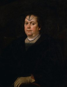 Porträt von Olimpia Maidalchini Pamphilj 1591-1657, 1649-1650 von Diego Velázquez