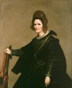 Porträt einer Dame, c.1630 von Diego Velázquez