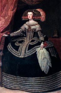 Königin Doña Mariana von Österreich, ca. 1652-1653