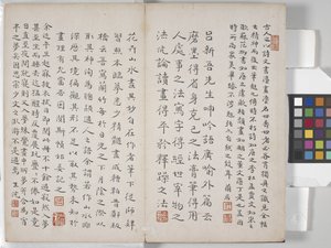 Album mit Landschaftsgemälden von Ding Yunpeng