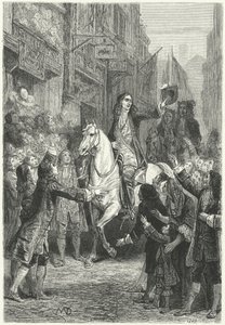 Wilhelm III. zieht in London ein von Diogene Ulysse Napoleon Maillart