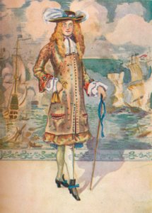 Ein Mann aus der Zeit von Charles II, 1907 von Dion Clayton Calthrop