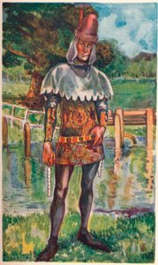 Ein Mann aus der Zeit von Edward III, 1907 von Dion Clayton Calthrop