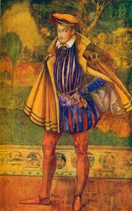 Ein Mann aus der Zeit von Elisabeth, 1907