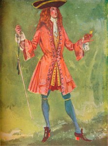 Ein Mann aus der Zeit von Königin Anne, 1907
