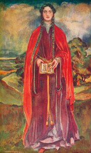 Eine Frau aus der Zeit Heinrichs I., 1907 von Dion Clayton Calthrop