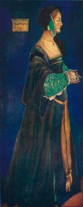 Eine Frau aus der Zeit Heinrichs VIII., 1907