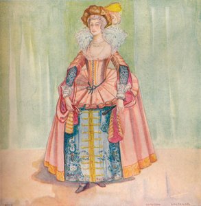 Eine Frau aus der Zeit von James I, 1907