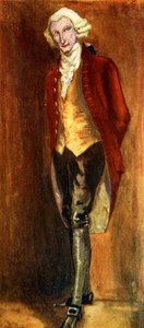 Männerkostüm zur Zeit Georgs III. (1760-1820) von Dion Clayton Calthrop