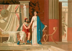 Aspasia und Perikles von Dionisio Baixeras Verdaguer