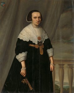 Porträt von Machteld Bas ( - 1681)