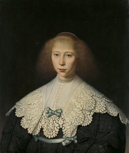 Agatha Geelvinck (1617-38). Erste Frau von Frederik Dircksz Alewijn von Dirck Dircksz. van Santvoort
