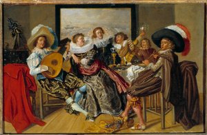 Galantes Treffen von Dirck Hals