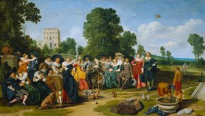 Das Fête champêtre von Dirck Hals