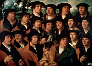 Gruppenporträt der Amsterdamer Schützengilde, 1532