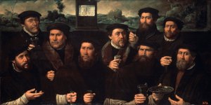 Gruppenporträt der Amsterdamer Schützengilde, 1561