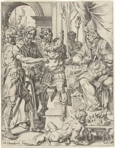 Christus vor dem Hohepriester Annas