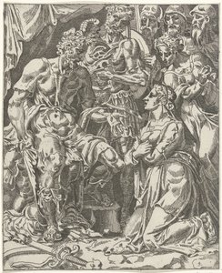 Judith vor Holofernes