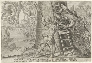 Sturm auf Rom, 1527 von Dirck Volckertsz. Coornhert