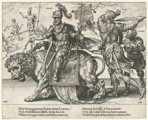 Triumph von David von Dirck Volckertsz. Coornhert