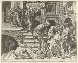 Vorbereitungen für das Hochzeitsfest von Dirck Volckertsz. Coornhert