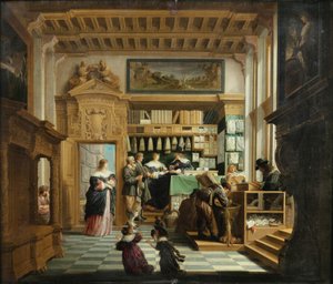 Das Anwaltskabinett von Dirck van Delen