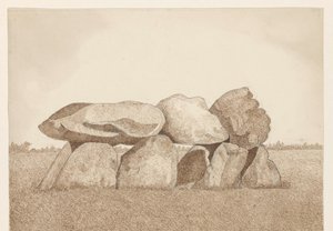 Hünengrab bei Tynaarlo von Dirk Arnoldus Tavenraat