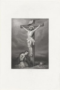 Maria Magdalena am Kreuz
