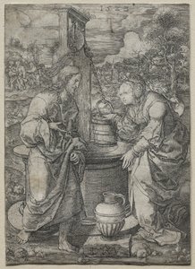 Christus und die Frau von Samaria, 1523