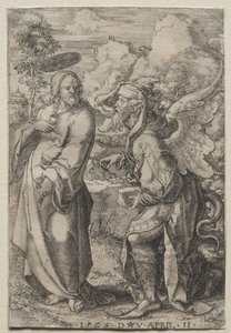 Die Versuchung Christi von Dirk Vellert