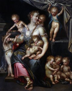 Allegorie der Fruchtbarkeit und der Sinne von Dirk de Quade van Ravesteyn
