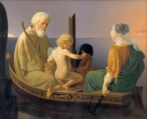 Alter. Aus der Serie: Die vier Lebensalter des Menschen von Ditlev Conrad Blunck