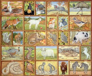 Alphabetische Tiere